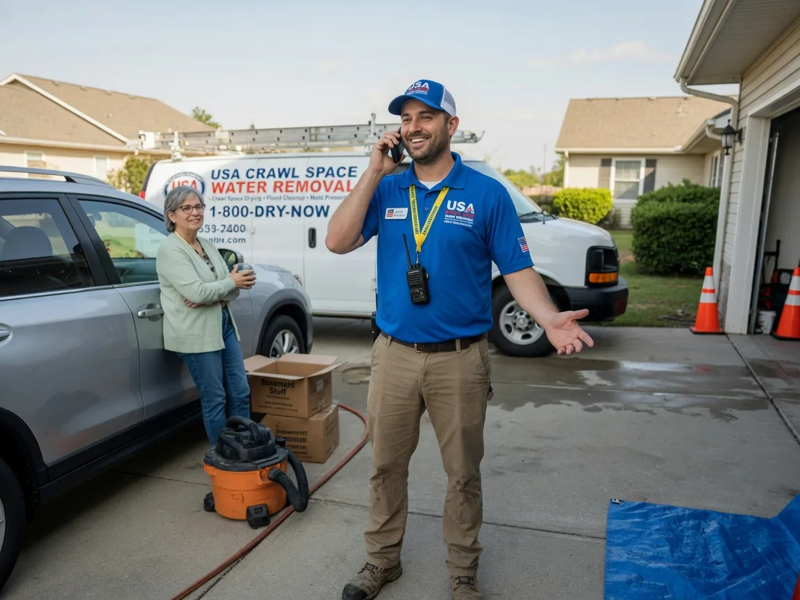 Crawl Space Water Removal Rhome, TX FAQs